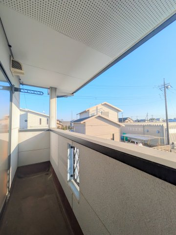 ハピネスのバルコニー