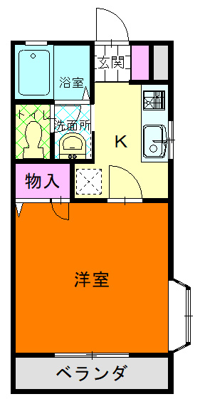 ハピネスの間取り