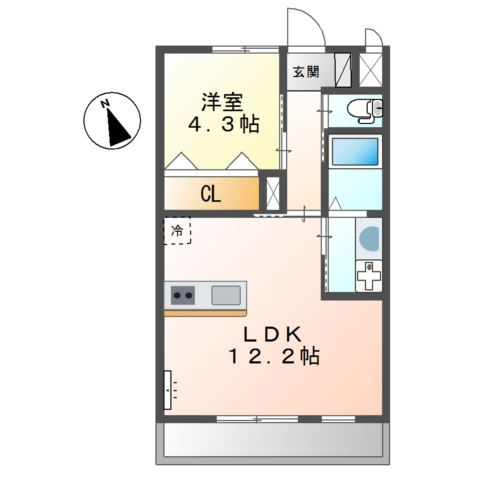 ペルルⅢの間取り