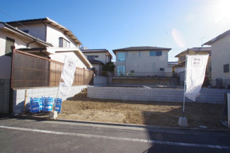 【外観】 | 【仲介手数料無料！！】八王子市鹿島　新築戸建て（全2棟）1号棟　5499万円 | 令和７年12月12日撮影　建築中