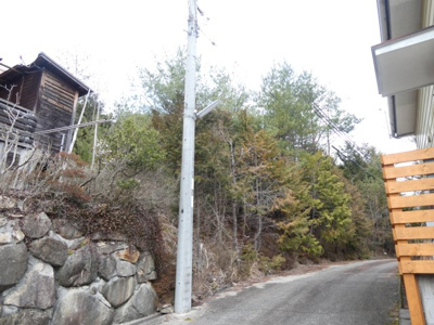 【前面道路含む現地写真】 | 西脇市黒田庄町門柳　土地