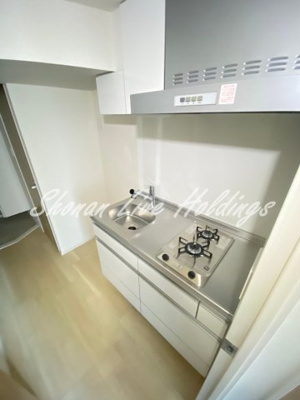 【キッチン】 | スアヴィス三笠公園イースト | 調理スペースも広々2口ガスコンロキッチン