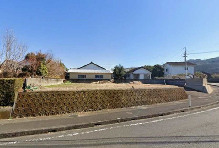 都城市安久町の売地の外観