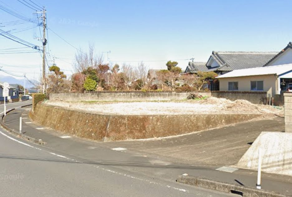 都城市安久町の売地の外観