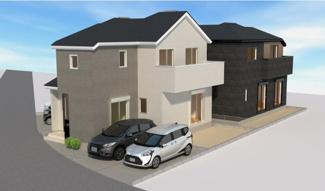 【外観】 | リナージュ野洲市近江富士　第1期　２号棟