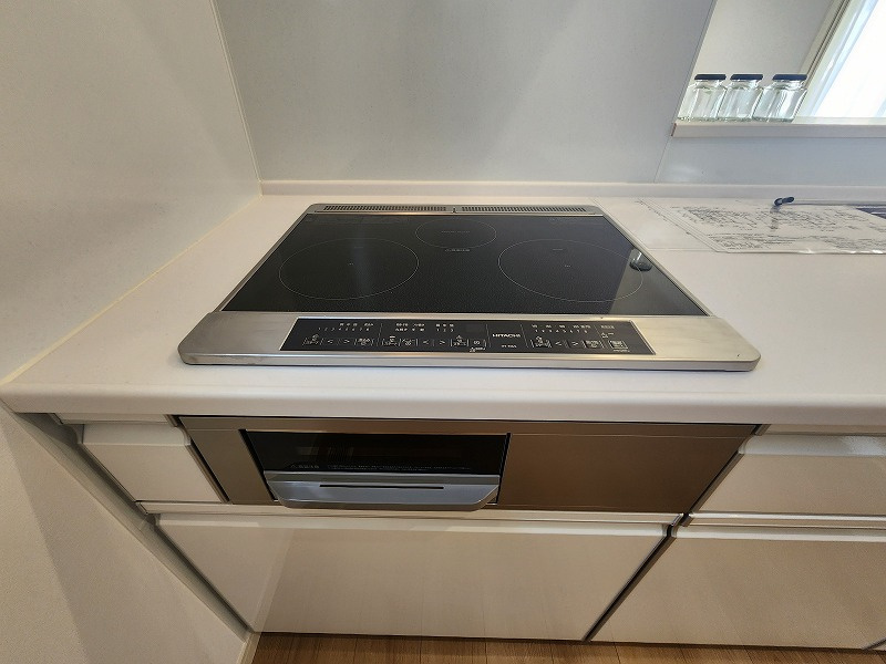 高崎市片岡町2丁目パパまるモデルハウスのキッチン|現地撮影