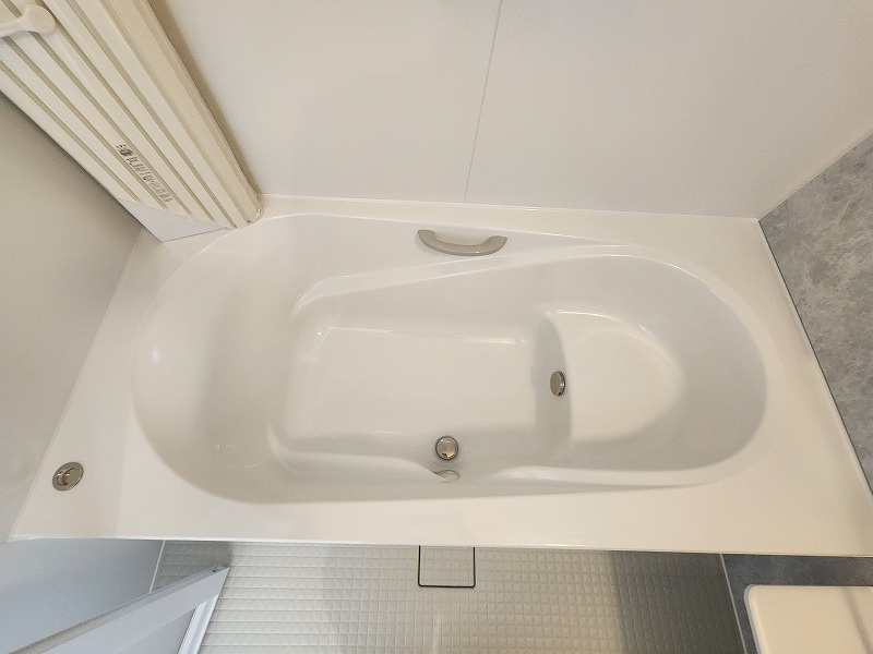 高崎市片岡町2丁目パパまるモデルハウスの浴室|現地撮影