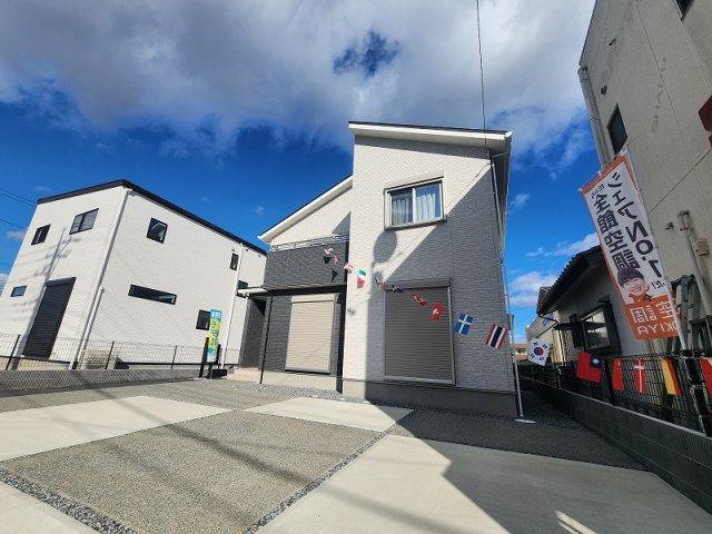 高崎市片岡町2丁目パパまるモデルハウスの外観