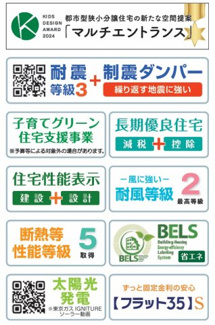 【構造・工法・仕様】 | 【仲介手数料無料！！】日野市東豊田1丁目　新築戸建て（全2棟）2号棟　4580万円