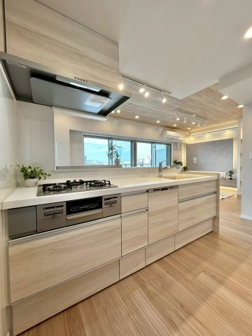 サングランデ桜橋　9階　角　部屋　リ　フォーム済のキッチン