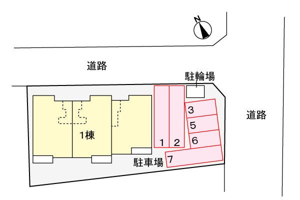 アカンサス　　刈谷市近郊の賃貸ならクラスホーム刈谷店の駐車場