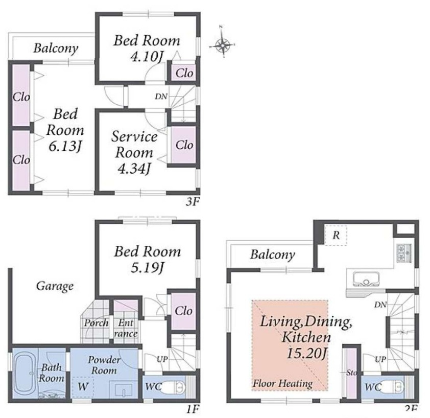 東急東横線「元住吉」中古戸建の画像