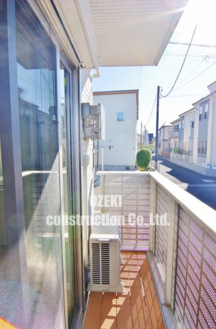 グリーンパティオのバルコニー|※写真は1階のもの