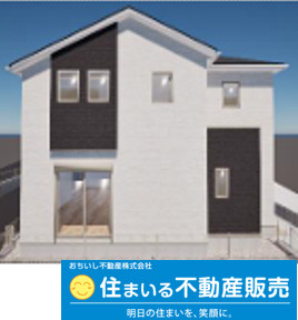 福岡市城南区友丘4丁目1期　３号棟の外観パース