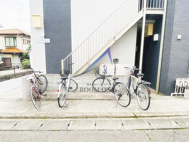シンセイレジデンス長津田のその他共用部分|駐輪場です。