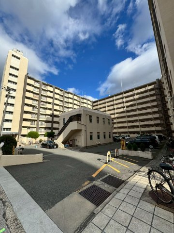 高殿コーポの外観|大阪メトロ「関目高殿」駅まで徒歩約10分です。