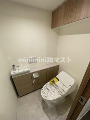 ザ・パークハビオ谷町六丁目クロスのトイレ