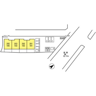 【区画図】 | クローバー・シャトレ