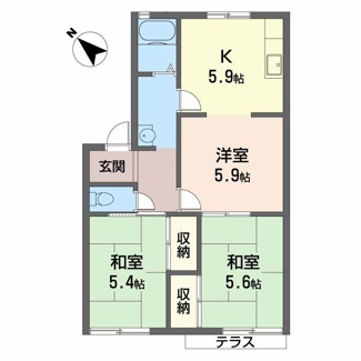 【間取り】 | パークサイド木下