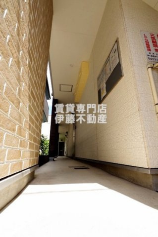 ハーモニーテラス水切町のエントランス
