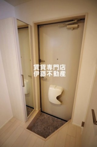 ハーモニーテラス水切町の玄関
