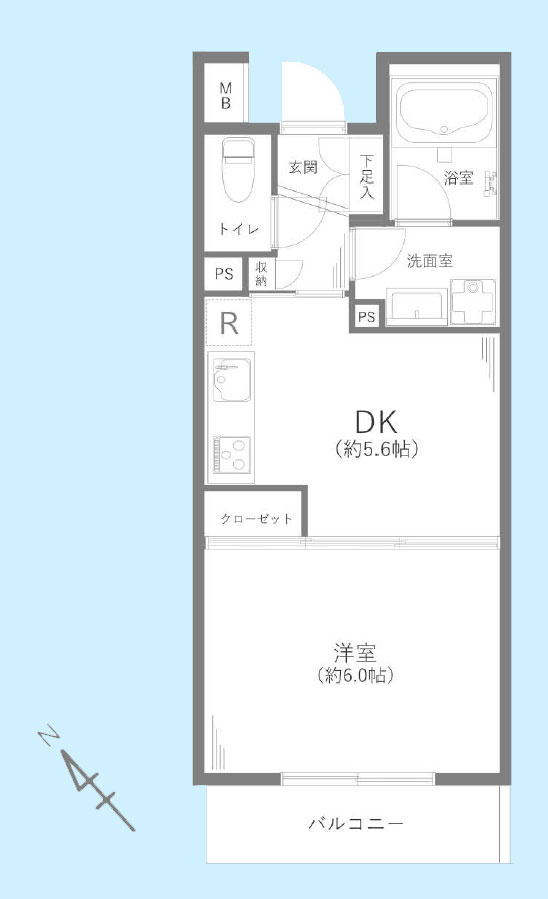 ソフィアーレ代官山の間取り