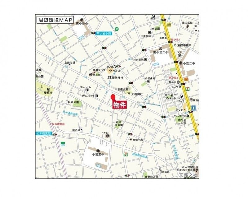 ルシルエスパシオの地図