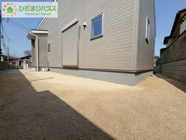 日立市東大沼町第1　新築戸建　2号棟の庭|お庭付物件になります！お庭遊びや、プールなどお子様も大喜び(^^)