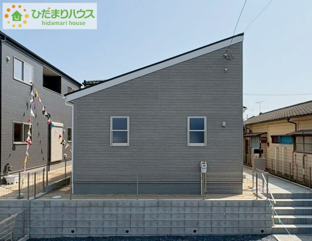 日立市東大沼町第1　新築戸建　2号棟の外観|人気の平屋物件です♪