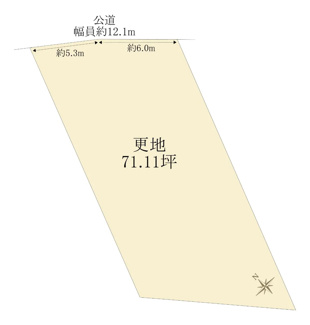 【土地図】 | 野洲市三上　2号地　売土地