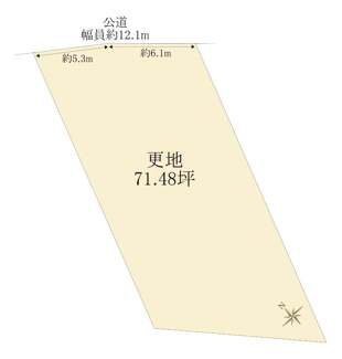 【土地図】 | 野洲市三上　2号地　売土地