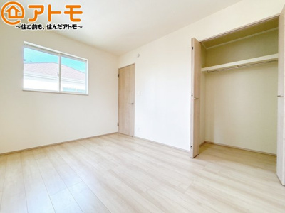 【子供部屋】 | 葵区田町2丁目　新築戸建　A号棟 | 収納スペースもしっかり確保したお部屋は、収納家具の数も減らせるのでお部屋を広く使えます！