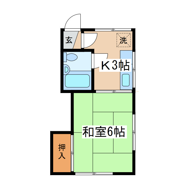 アートハイツの間取り
