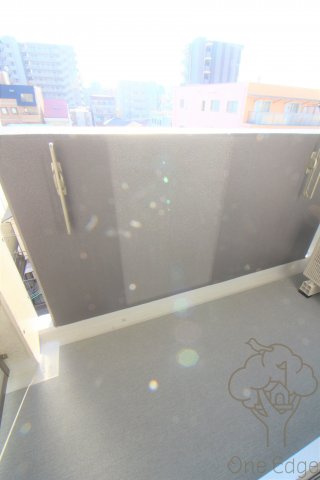 LaCASA新北野Ⅱのバルコニー