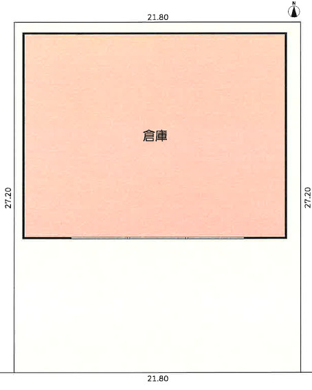 港区川間町倉庫の間取り