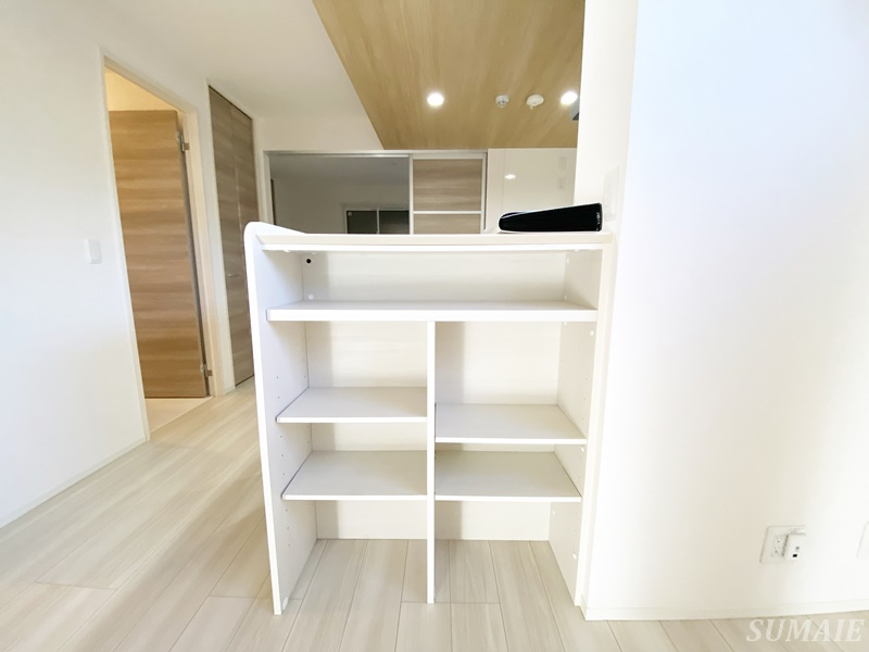 アナシエ鹿浜の収納|キッチンカウンター下収納です☆