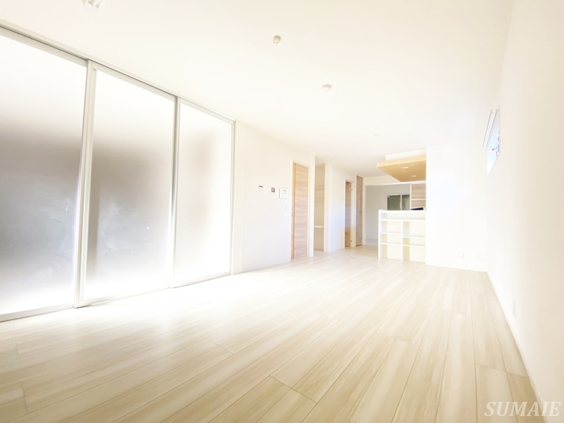 アナシエ鹿浜の居間・リビング|別角度から見たリビングです☆