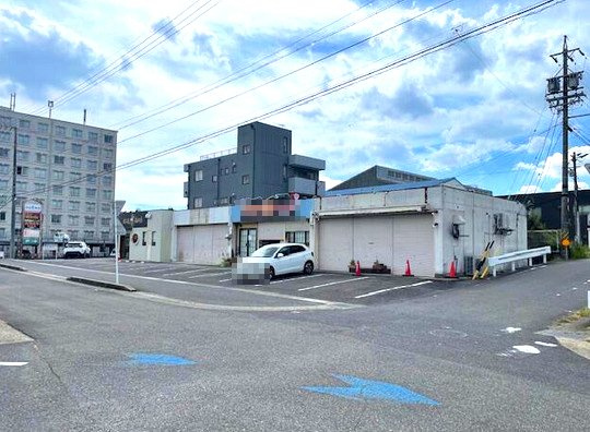 細谷町店舗の外観