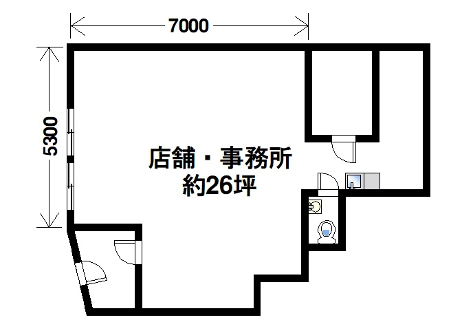 浅田ビルの間取り