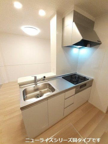 野町アパート　１のキッチン|お料理しやすいキッチンです