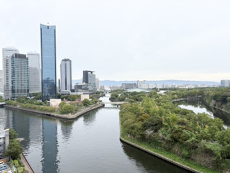 【展望】 | プラウド大阪城 | 【物件からの眺望】周りに高い建物が少なく、広く大阪の景色をお楽しみいただけます☆