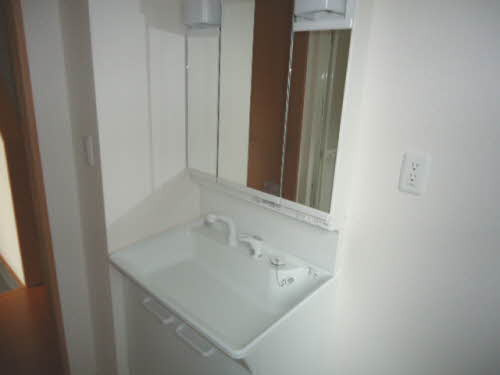 泉大津市曽根町３丁目のハイツの独立洗面台|独立洗面台です