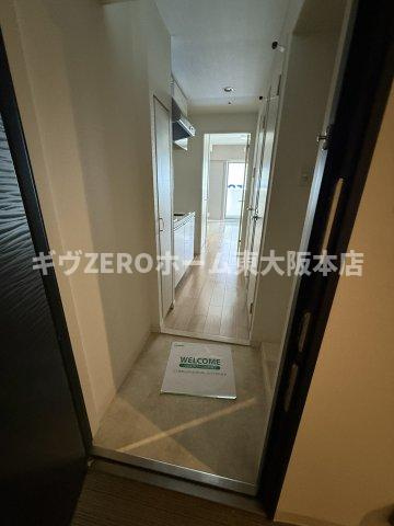 スプランディット難波の玄関