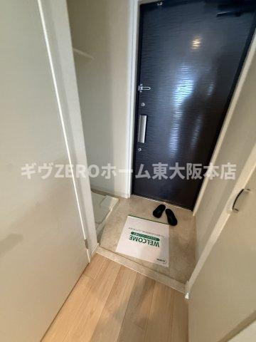 スプランディット難波の玄関