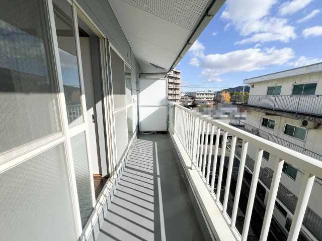 リバプール桟四のバルコニー