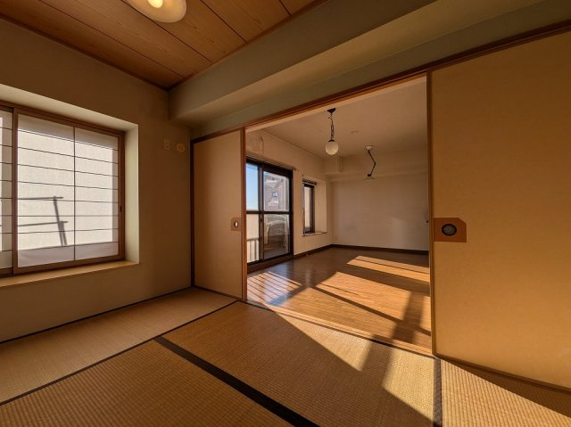 サンハウス小牧駅の和室|和室があると落ち着いた雰囲気になりますね