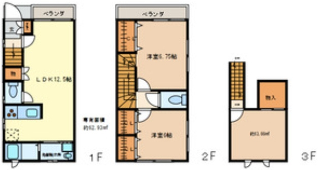 ハピネスクレインの間取り