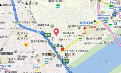 【地図】 | アクアプレイスOsakaT2