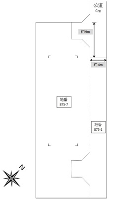 【区画図】 | プチメゾン