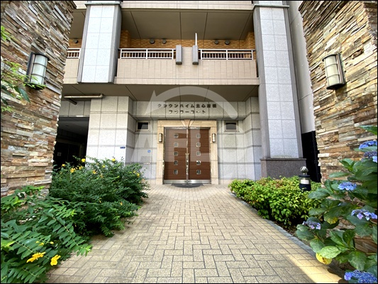 クラウンハイム北心斎橋フラワーコートのエントランス|クラウンハイム北心斎橋フラワーコート　　エントランス